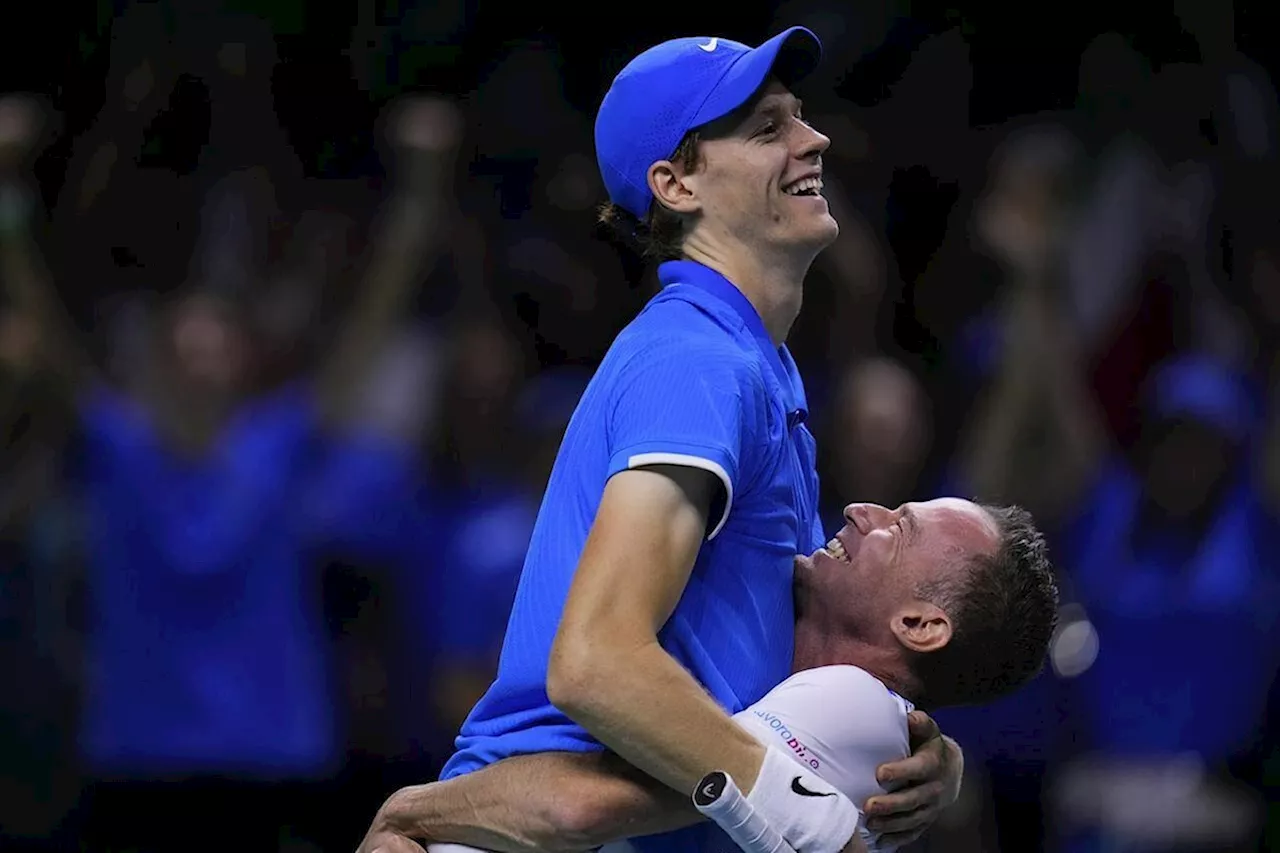 Jannik Sinner leads Italy past the Netherlands for its second consecutive Davis Cup title