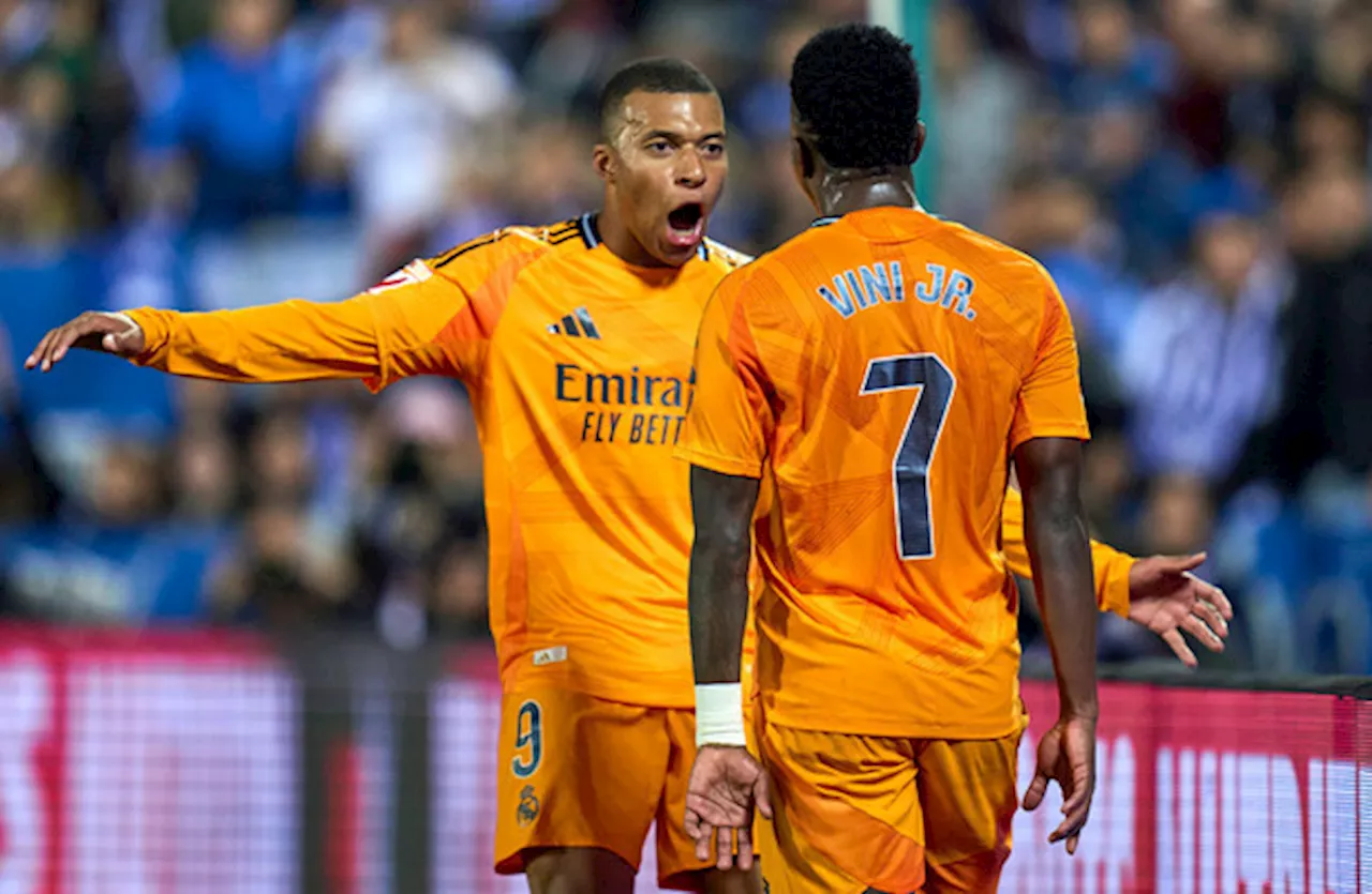 Kylian Mbappe scores first goal in five games as Real Madrid close in on Barcelona