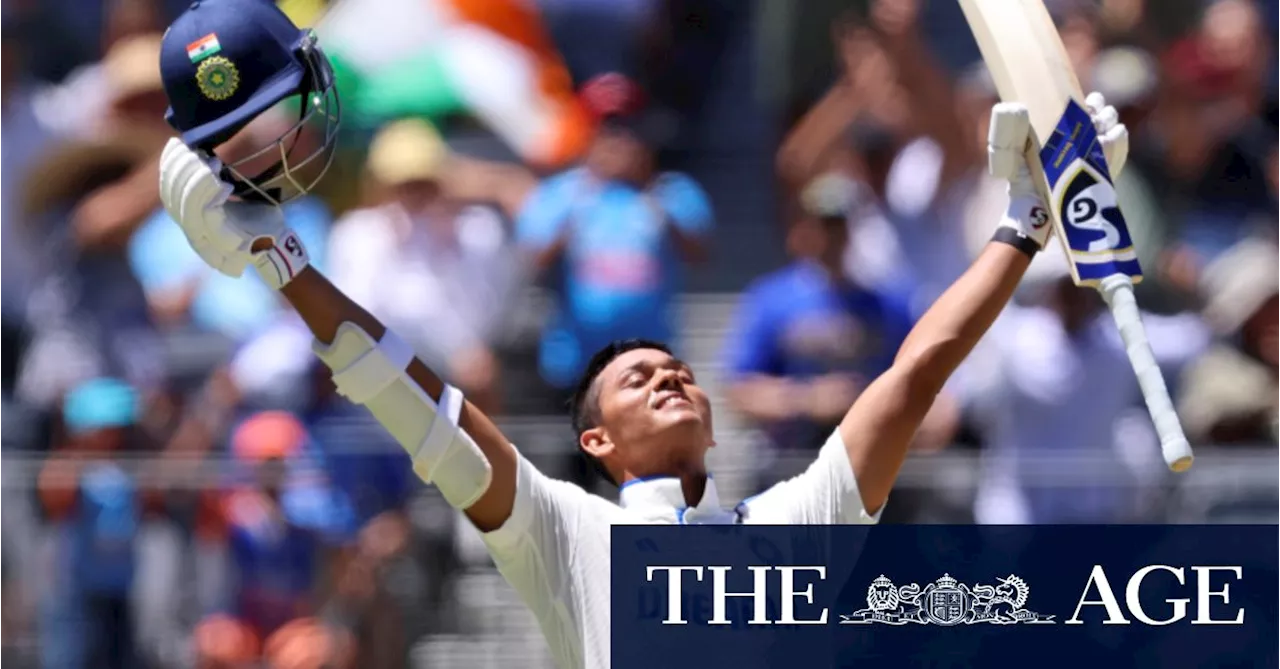 Jaiswal Blazes Maiden Century in Australia, India Dominates First Test