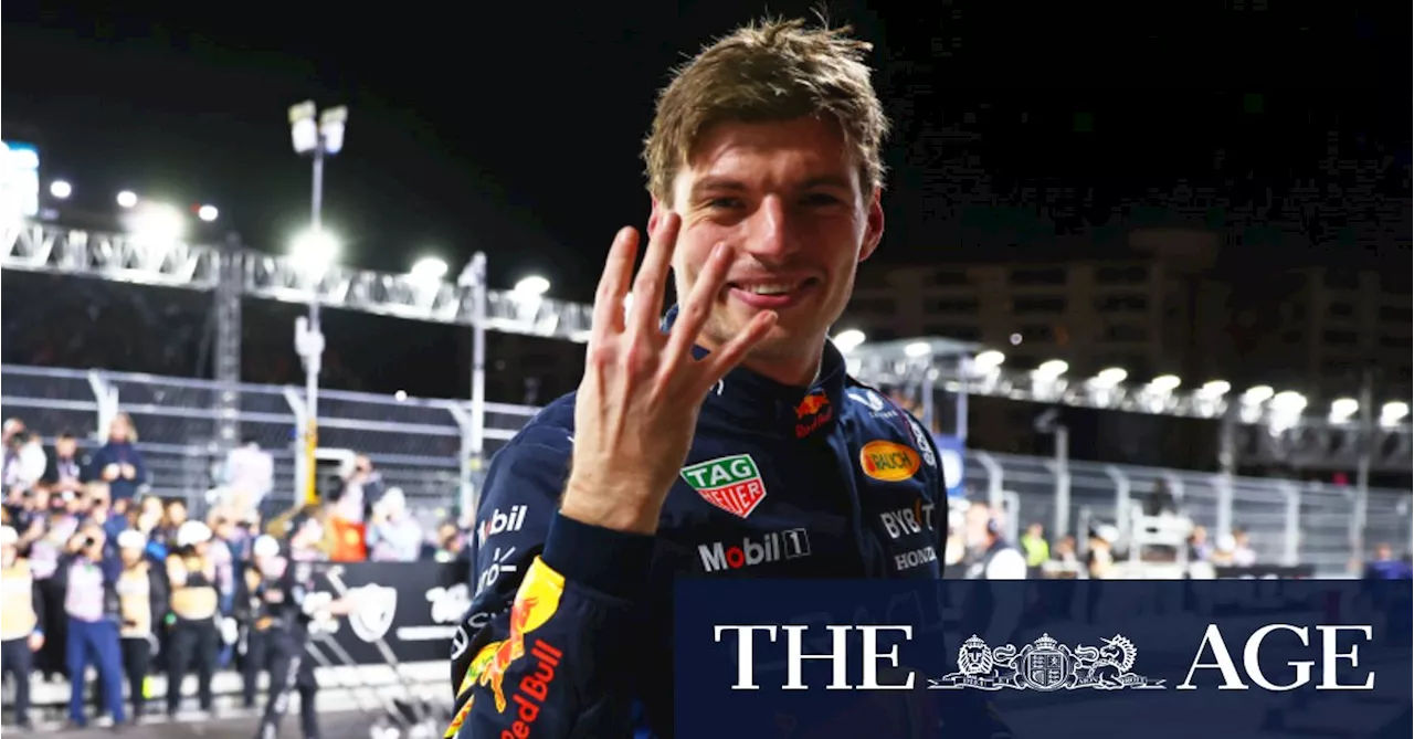 Verstappen secures fourth championship at star-studded Las Vegas Grand Prix