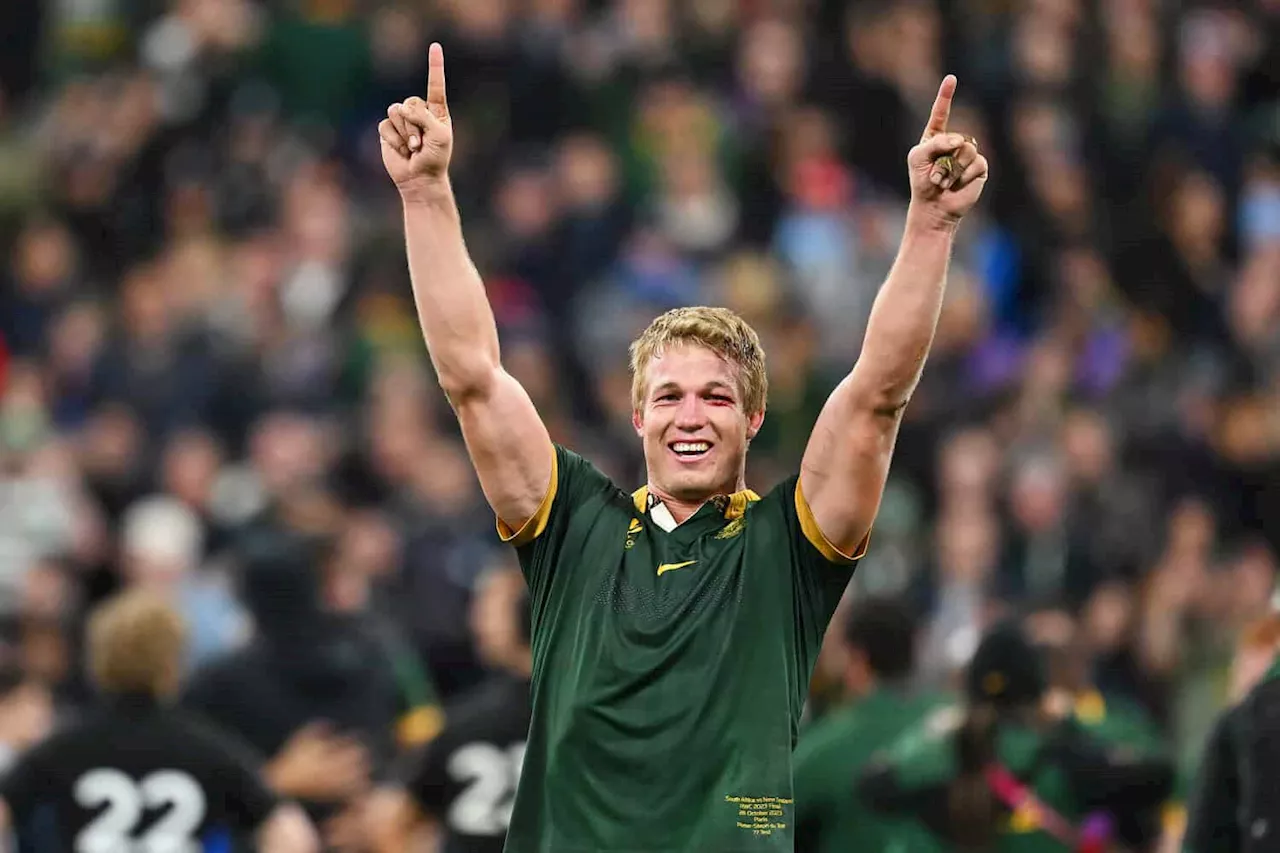 Du Toit Wins World Rugby Player of the Year for Second Time