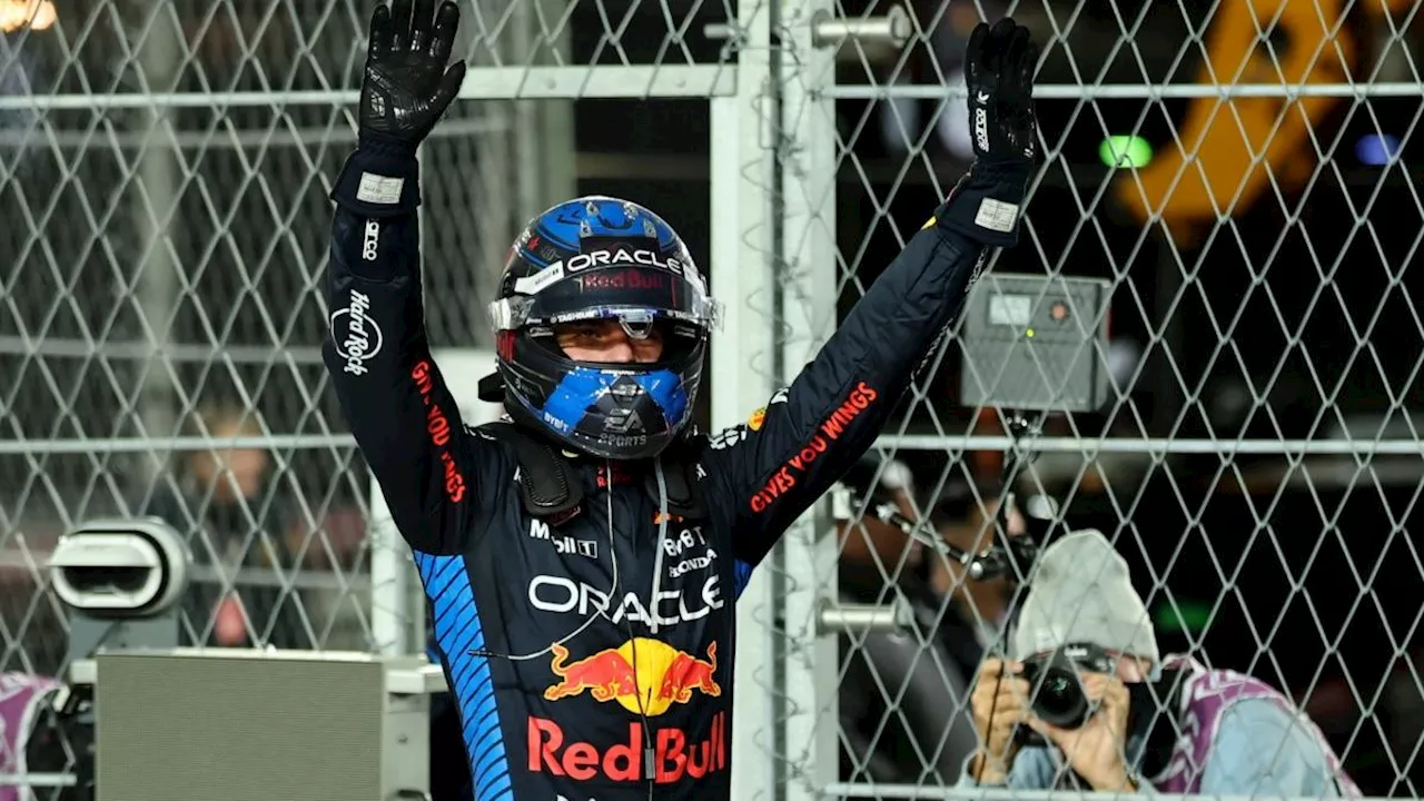 Max Verstappen secures fourth F1 world title after Russell wins in Las Vegas