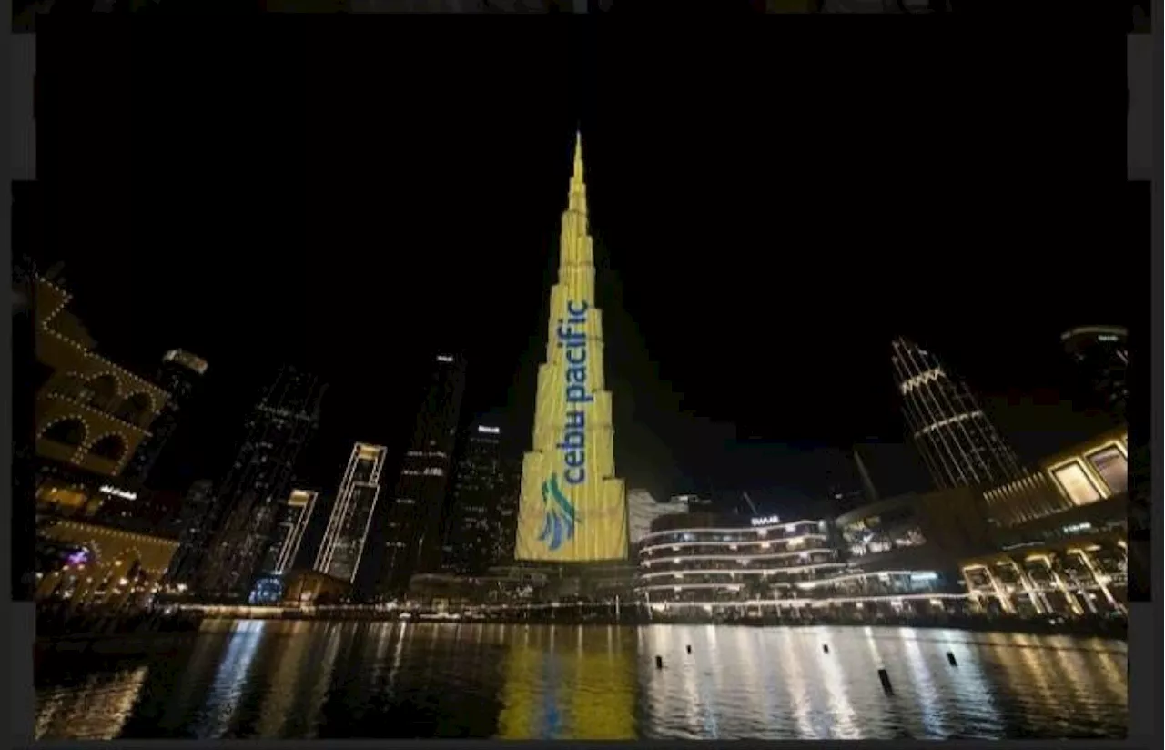 Cebu Pacific Lights Up Burj Khalifa to Promote Philippines Tourism