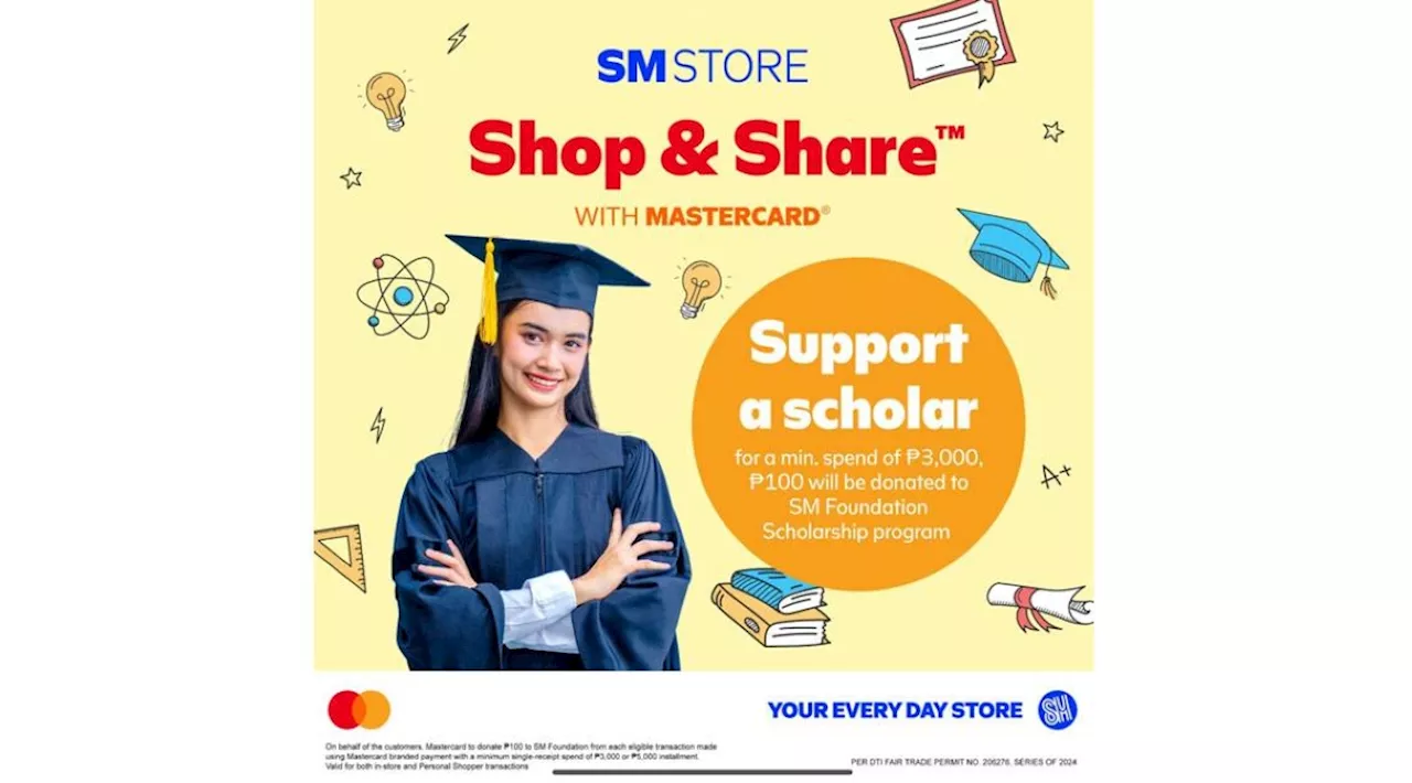 SM, Mastercard empower 10 STEM students with scholarship grants