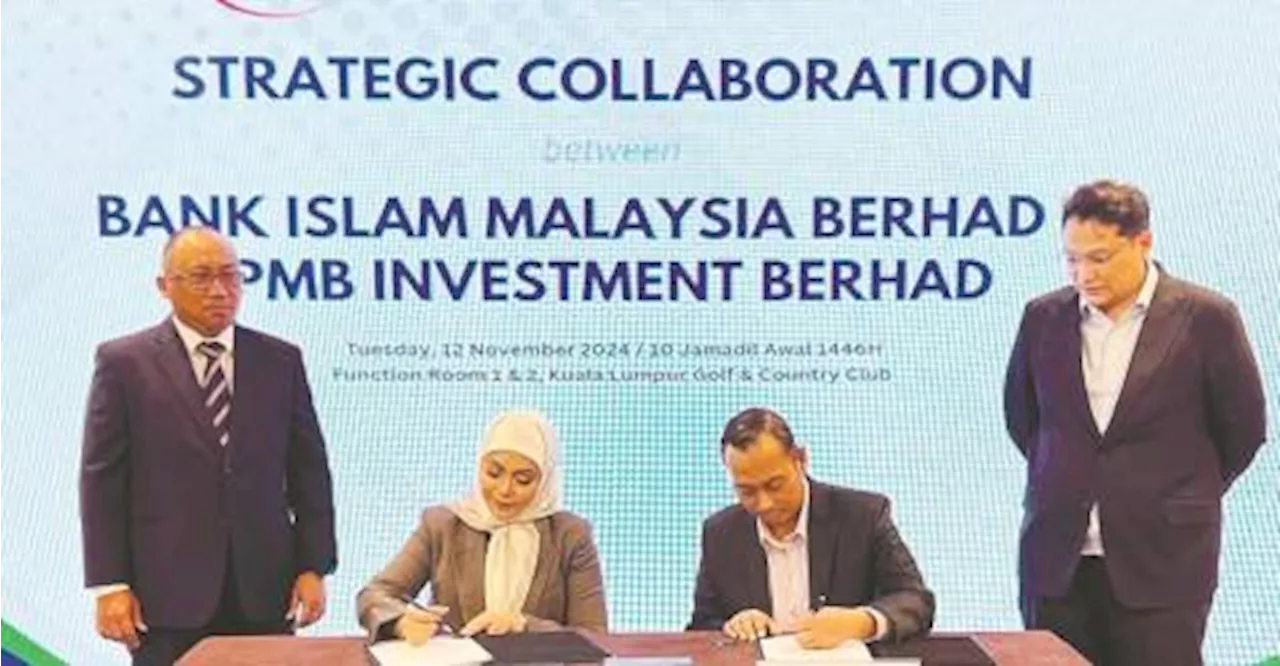 PMB Investment enters into tie-up with Bank Islam, aims to boost fund sales by 10-20% within the next year