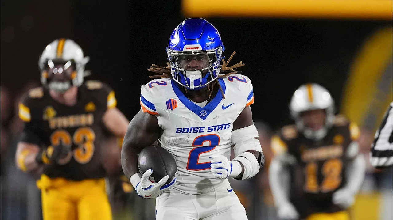 Jeanty, No. 12 Boise State hold off Wyoming, advance to Mountain West title game