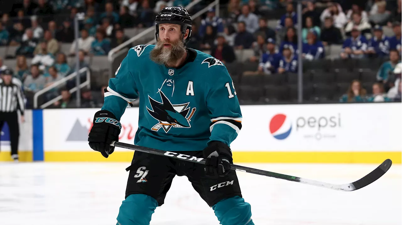 Joe Thornton's No. 19 Retired by San Jose Sharks