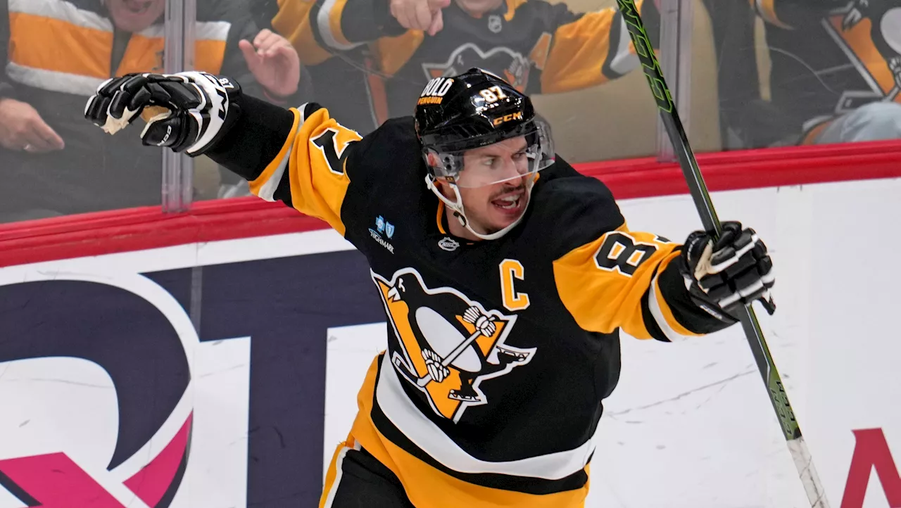 Penguins' Crosby becomes 21st player in NHL history to score 600 goals