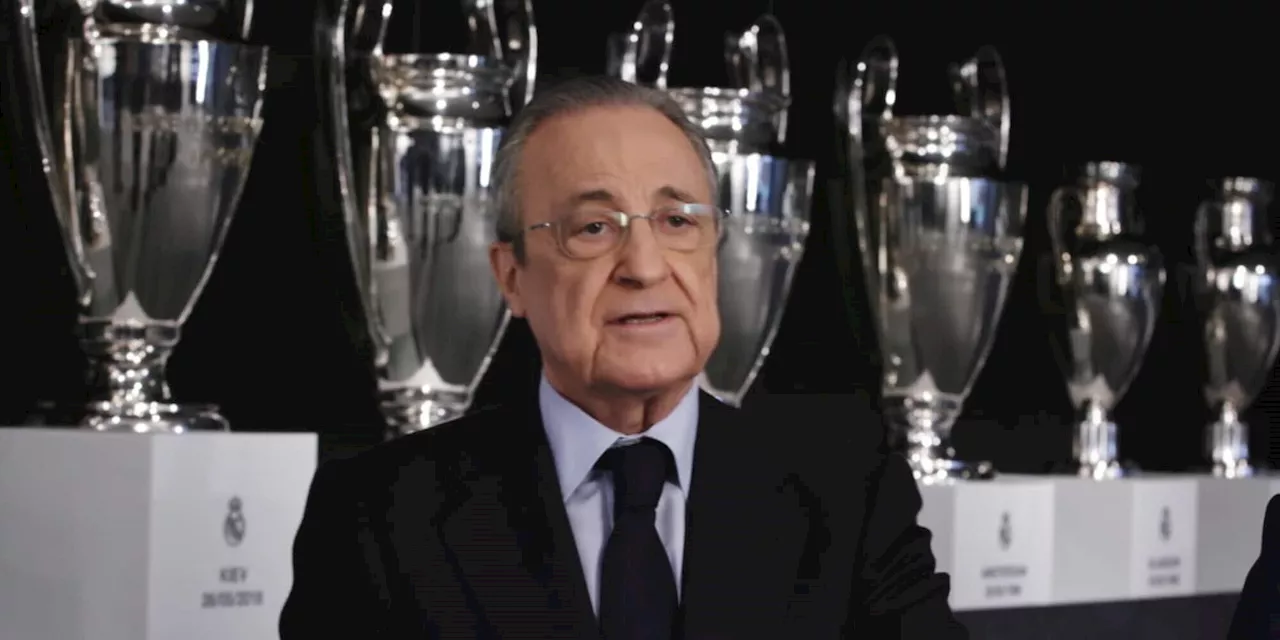 Champions, Florentino Perez distrugge il format Ceferin: 'Inutile e dannoso'