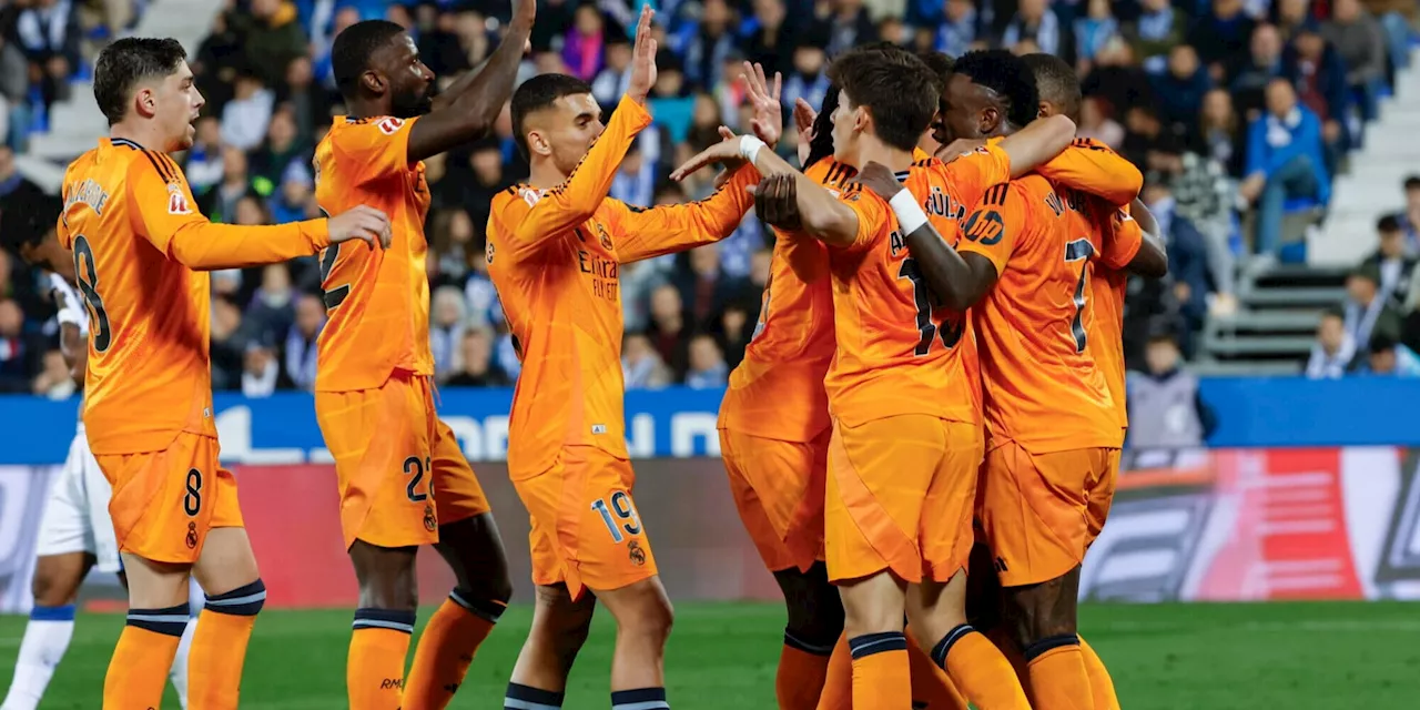 Real Madrid Sconfigge Leganes 3-0, Si Riporta Al Secondo Posto In Classifica