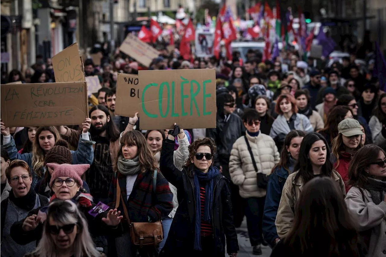 Thousands Protest Against Violence Against Women in France