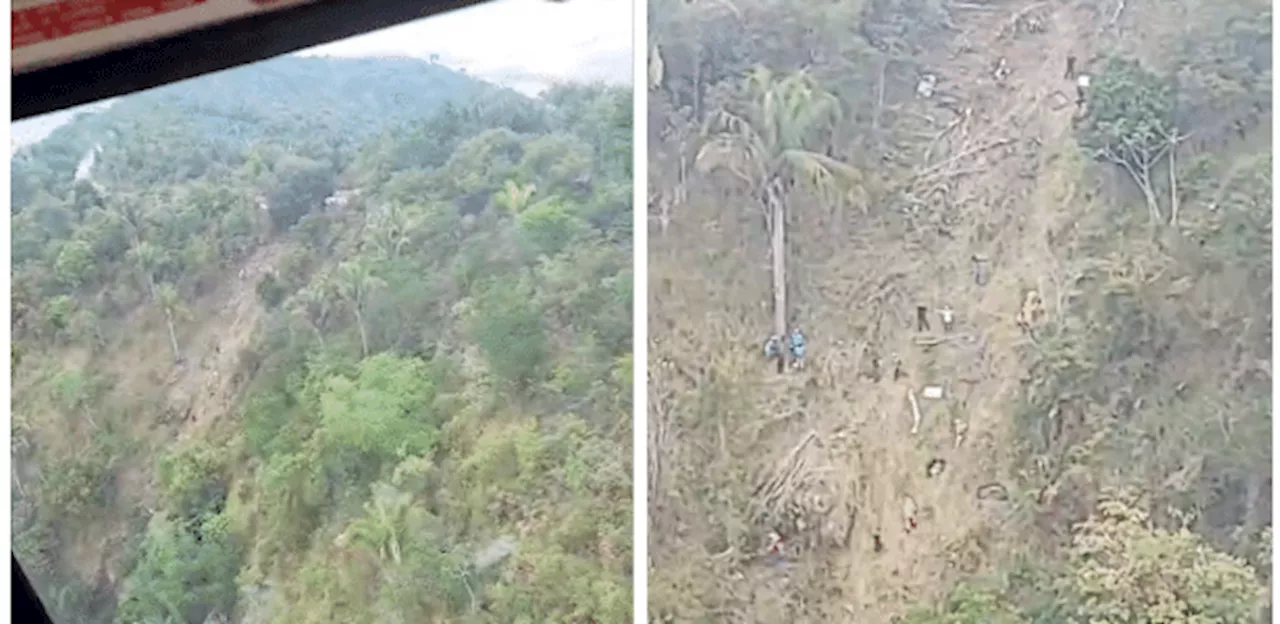 Ônibus turístico com 40 pessoas cai em área remota na Serra da Barriga, em Alagoas