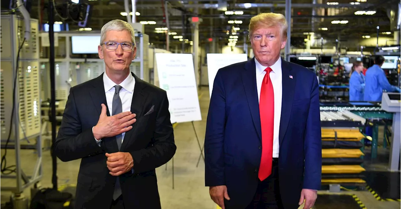 Tech CEOs want to replicate Tim Cook’s Donald Trump playbook