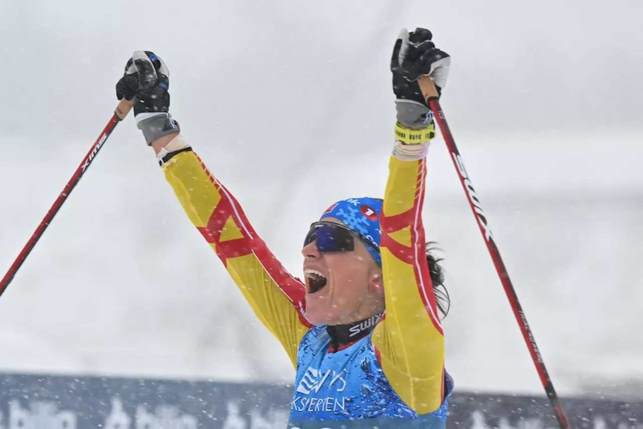 Heidi Weng slår Therese Johaug i spenningsshow på Beitostølen