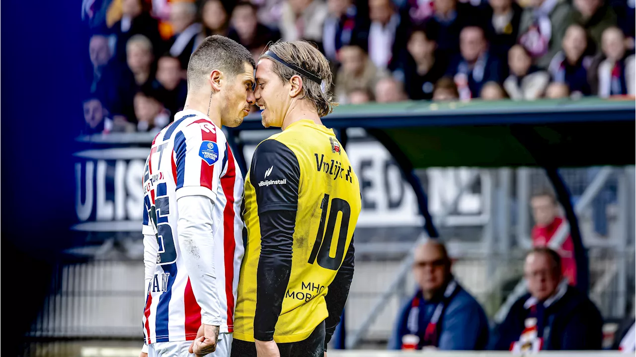 Discutabele penalty zorgt voor gelijkspel in Brabantse derby tussen Willem II en NAC