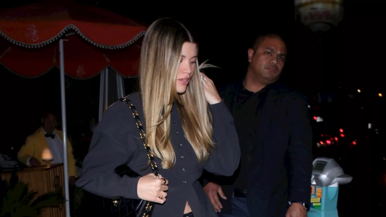 Sofia Richie Grainge Steps Out in an Ideal Holiday Party Shoe