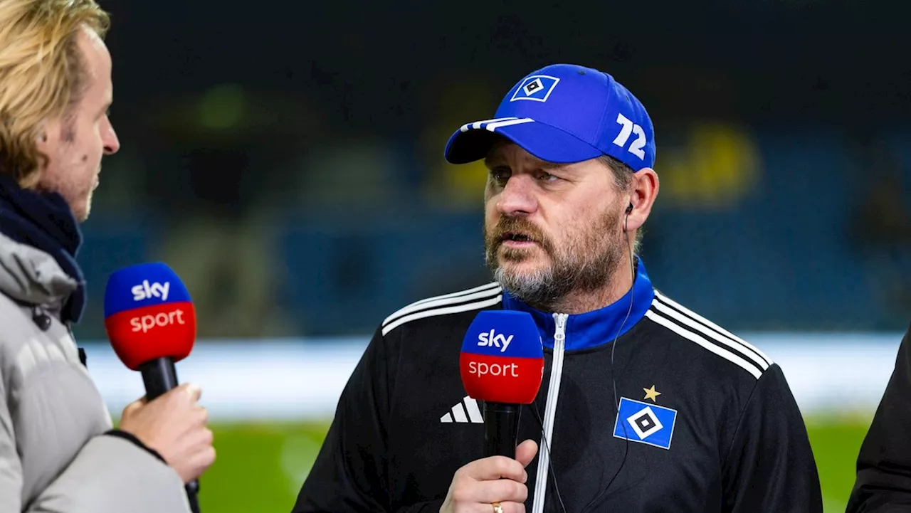 HSV: Trainer Steffen Baumgart weist nach Schalke-Spiel Ex-Bundesliga-Star zurück