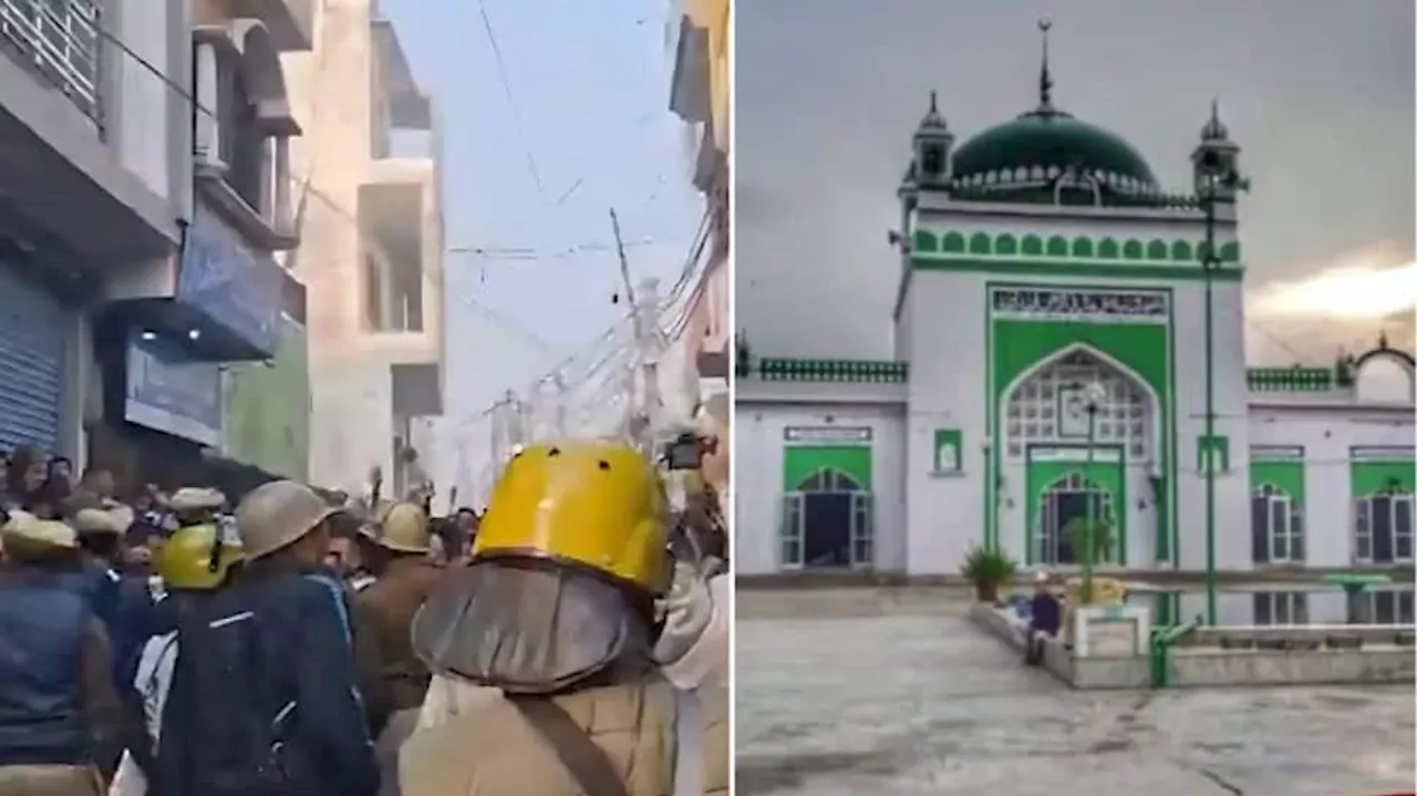 Sambhal Violence: Stone Pelted, Tear Gas Fired As Clashes Erupt Over Jama Masjid Survey