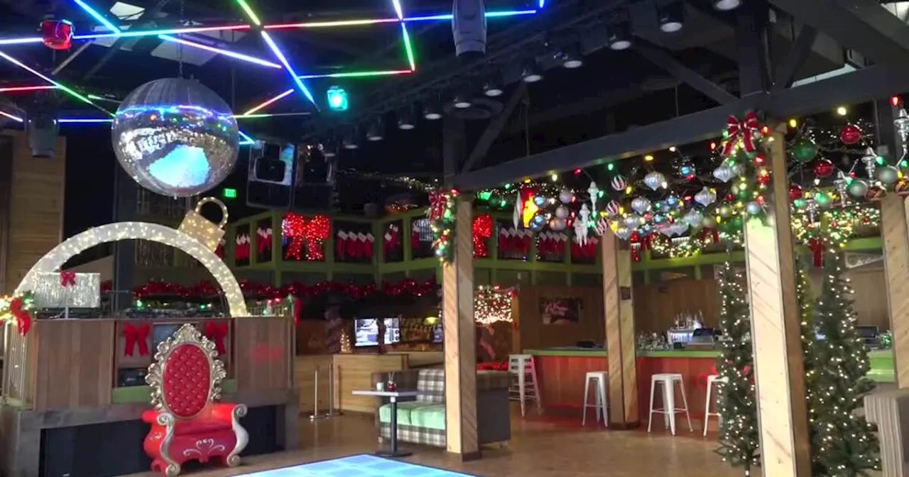 Downtown disco transforms into 'XMAS Bar' for holiday season