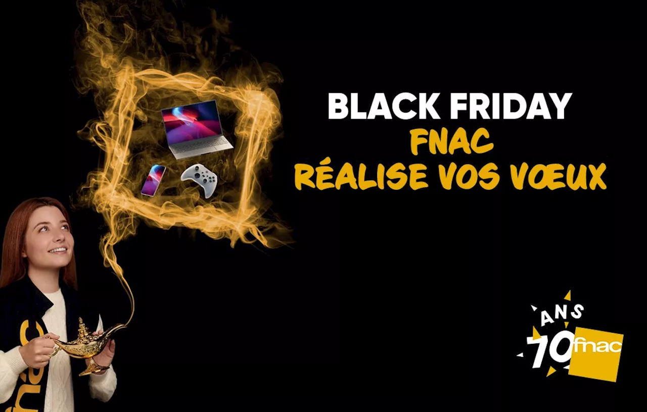 FNAC Black Friday : Profitez de -50% sur les offres high-tech et gaming