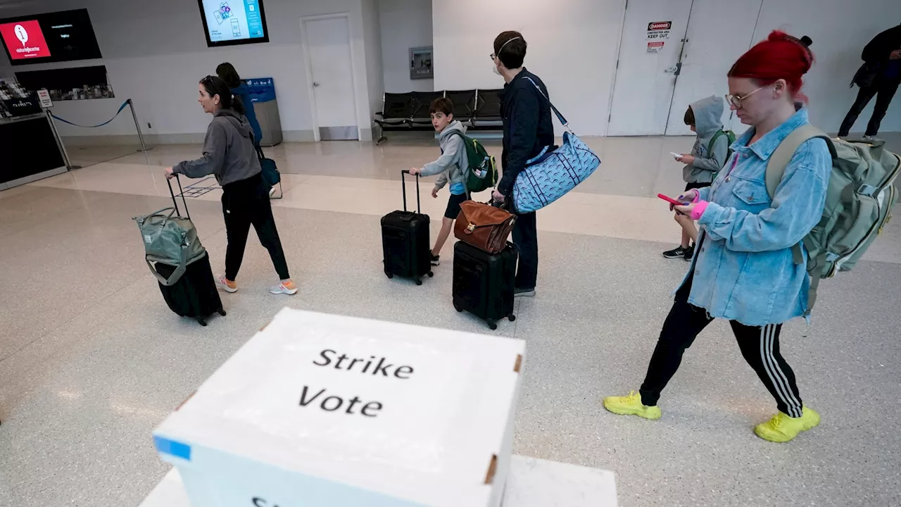 Charlotte airport workers plan to strike during busy Thanksgiving travel week