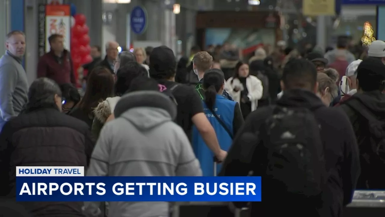 Travelers pack O'Hare, Midway airports ahead of Thanksgiving