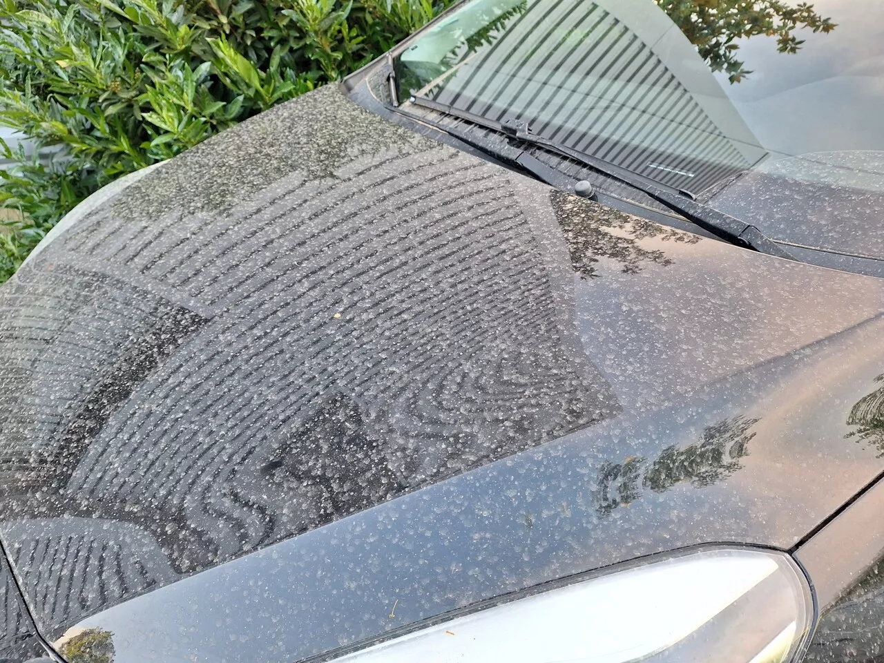Vent avec sable du Sahara atteint la France