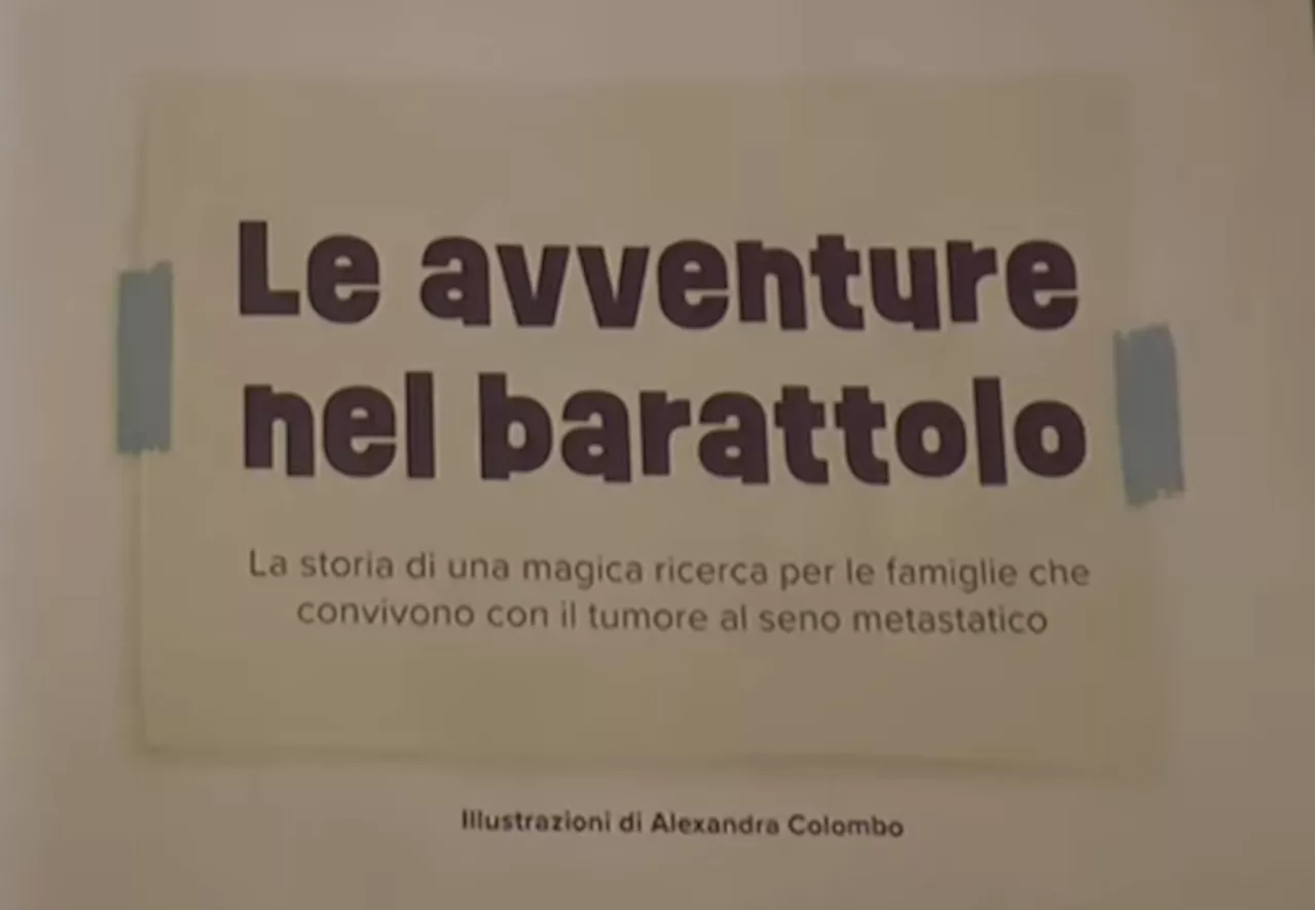 ‘Le avventure nel barattolo’, il racconto del cancro al seno da madre a figli