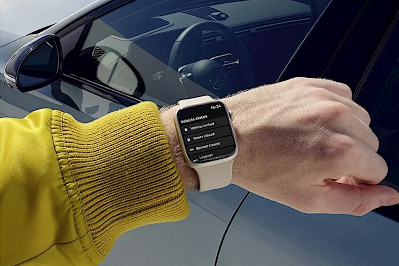 Da Mercedes nuova app per controllare auto con l'Apple watch