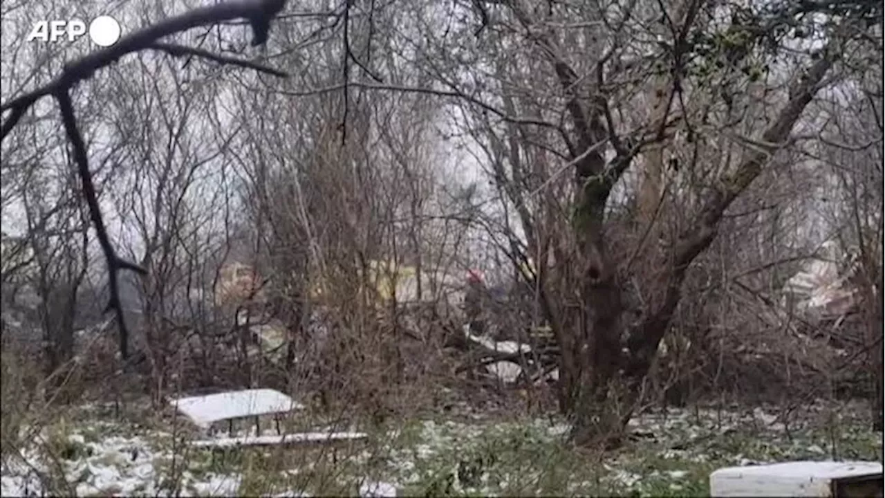 Lituania, un aereo cargo si schianta vicino all'aeroporto di Vilnius