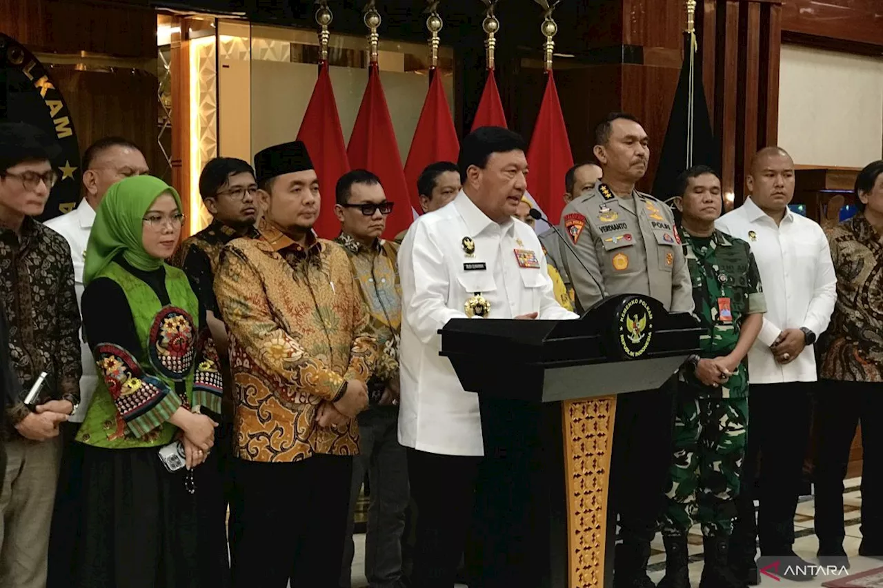 Menko Polkam pimpin rapat dengan KPU pastikan kesiapan Pilkada 2024