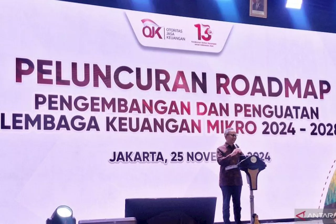 OJK perkuat lembaga keuangan mikro melalui roadmap penguatan 2024-2028