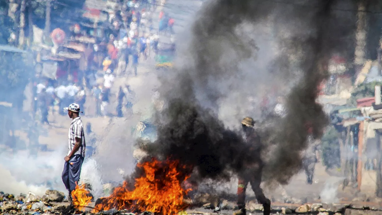 10 children killed by security forces in Mozambique's election protests, Human Rights Watch says