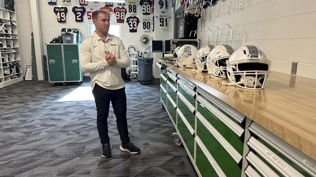 Michigan State engineering prof, student design helmet inserts to help drown out crowd noise for QBs