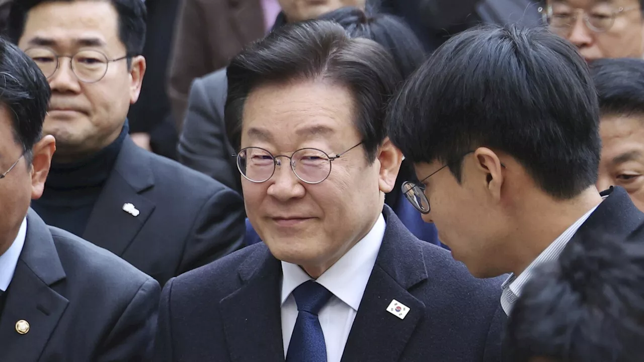 Seoul court acquits South Korean opposition leader on charges of instigating perjury