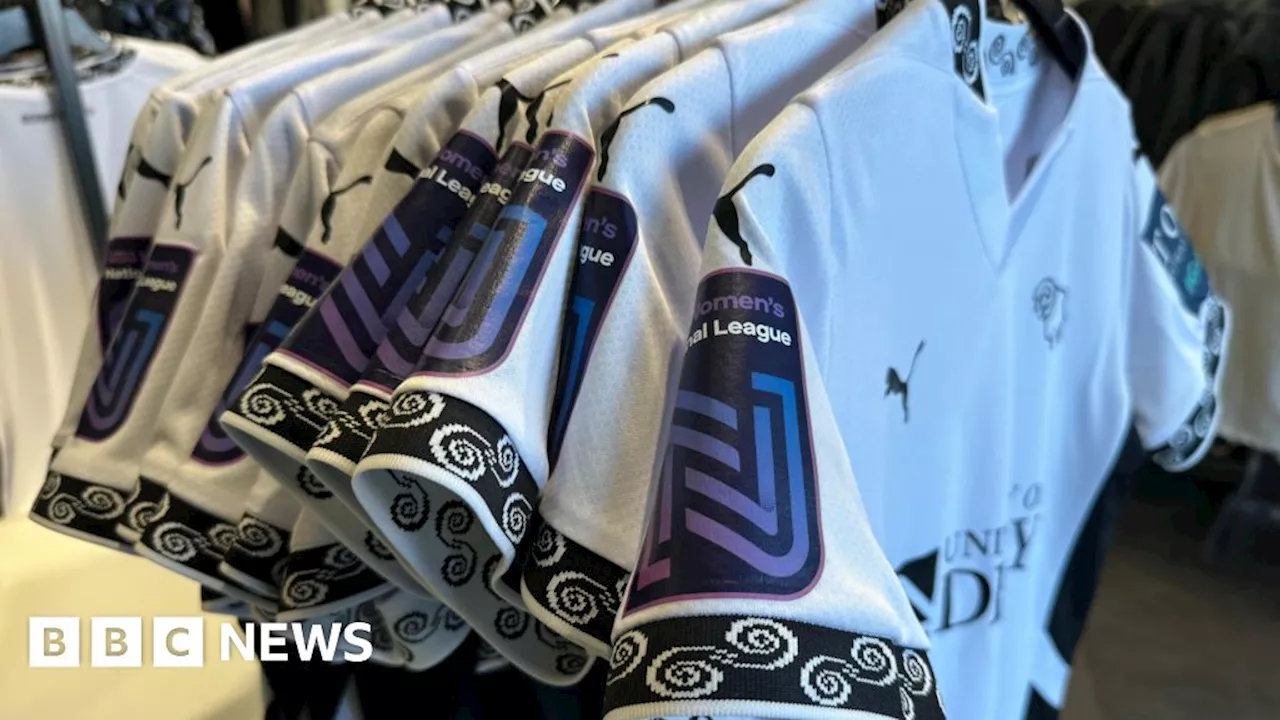 'Pinch-me moment' as Derby County Women football shirts go on sale