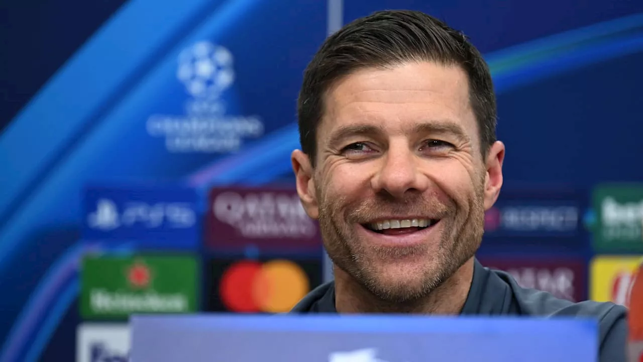 Champions League: Leverkusens Trainer Xabi Alonso lacht die Personal-Sorgen weg