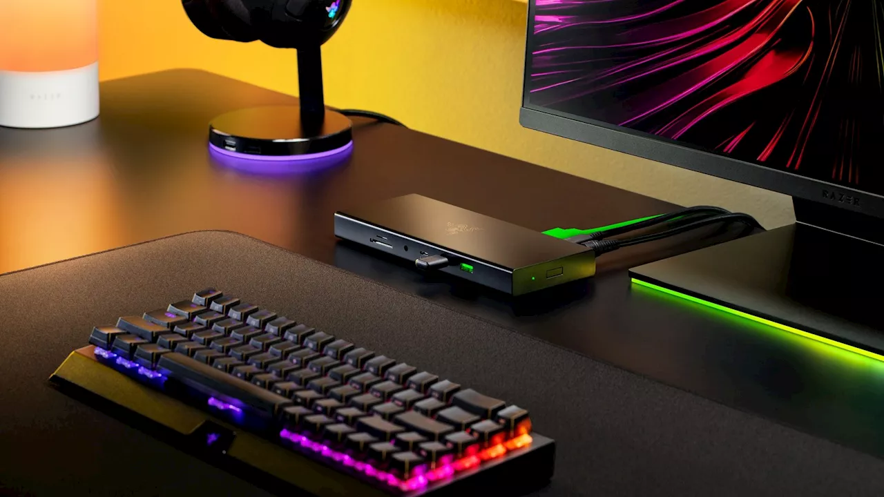 Razer Reveals New USB 4 Dock For PC & Laptop Players