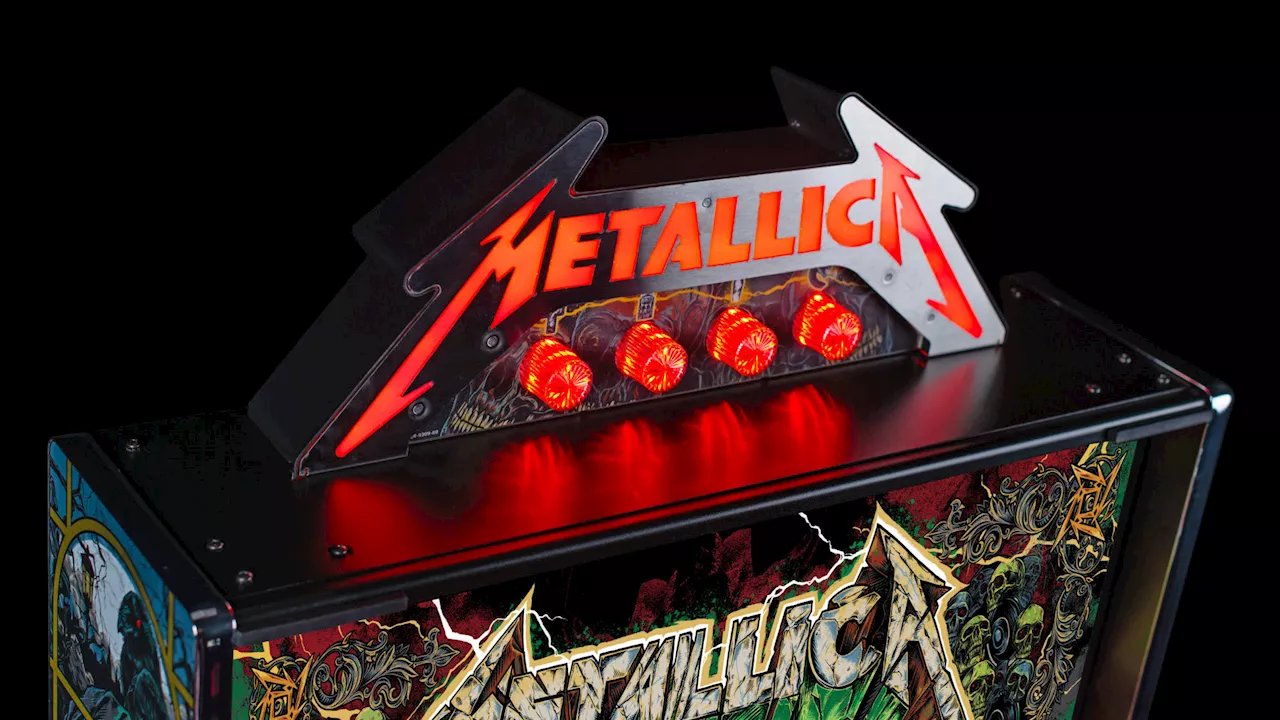 Stern Pinball Releases New Metallica Remastered Accessories