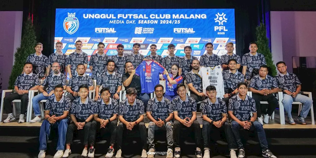 Target Juara, Daftar 19 Pemain Unggul FC untuk Liga Futsal Profesional Indonesia 2024/2025