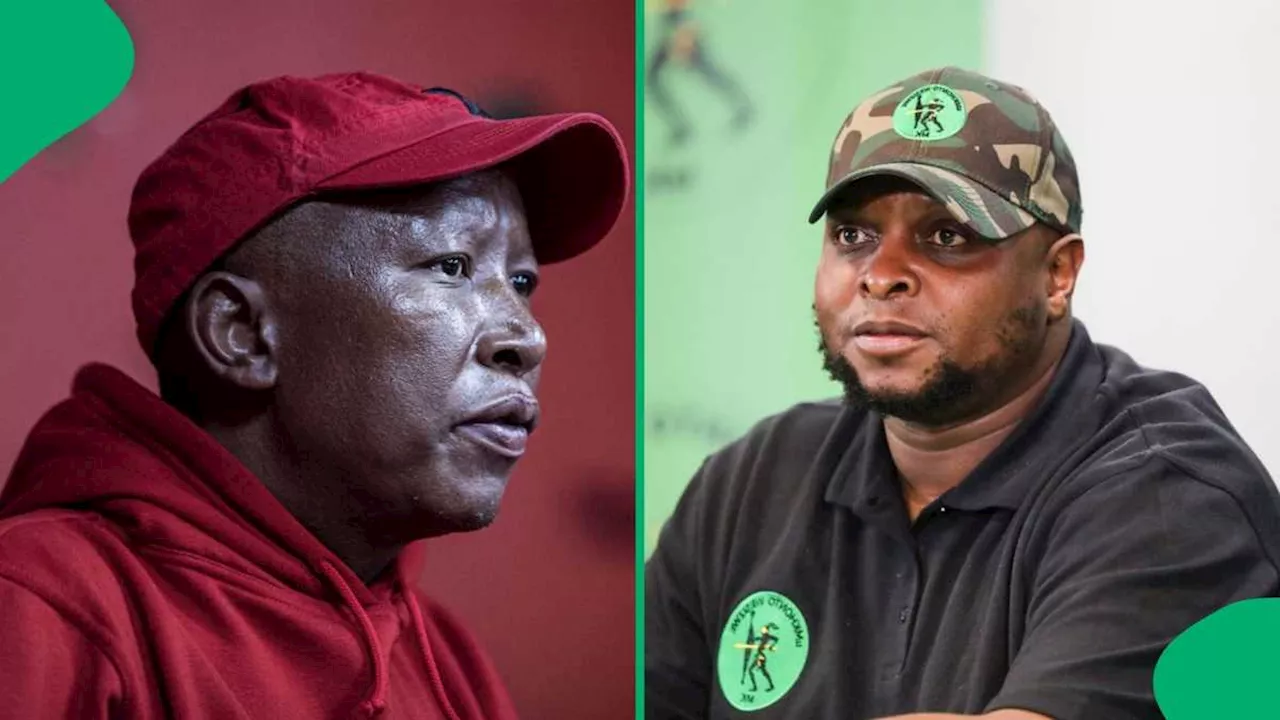 Julius Malema Expresses Betrayal by EFF Members Over Floyd Shivambu's Departure