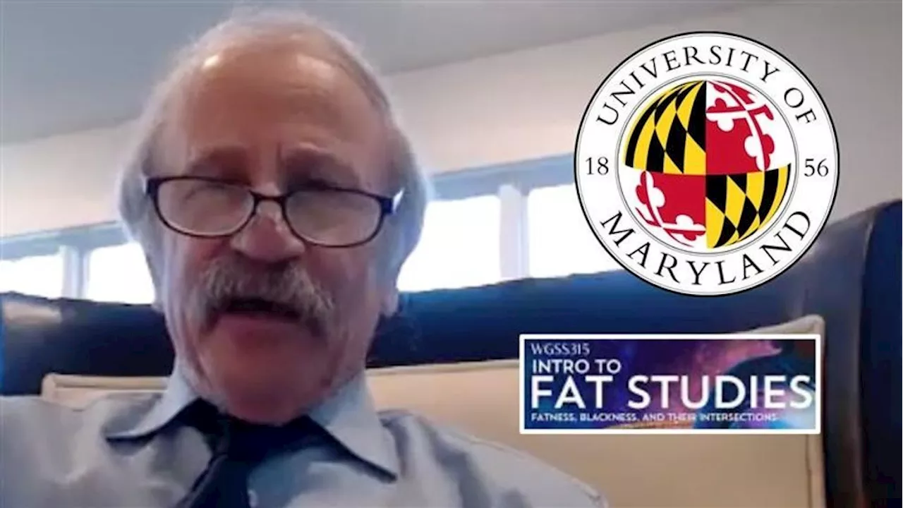 Univ. of Maryland 'fat studies' course mocked by professor: 'Just ludicrous'