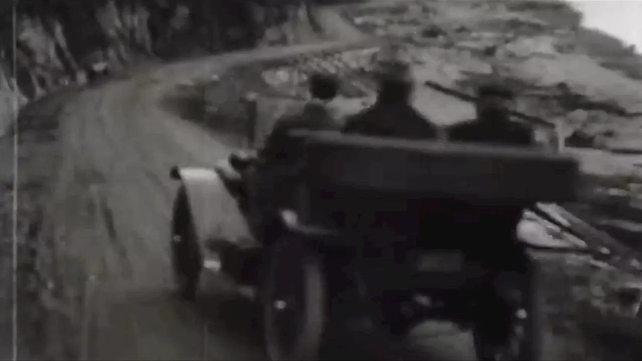 ‘Fascinating to me’: New documentary explores rare 1912 footage of Malahat Highway