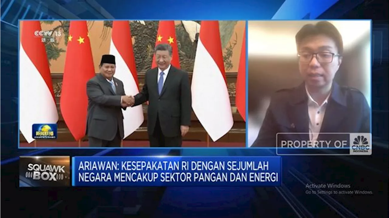 Video: Manfaat Prabowo Kejar Investasi Rp 294 Triliun Dari China