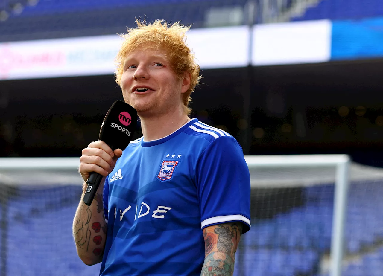 Quand Ed Sheeran interrompt l'interview du nouveau manager de Manchester United (vidéo)