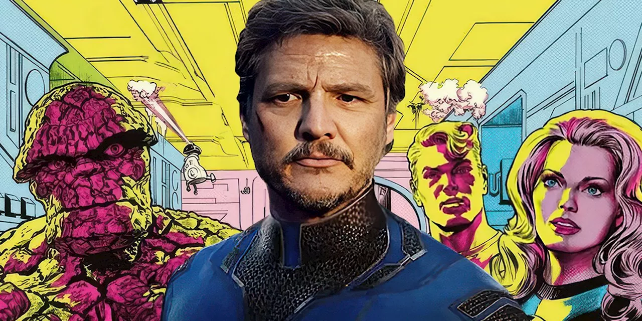 Pedro Pascal Sports Reed Richards’ Greys in 'Fantastic Four' Set Images