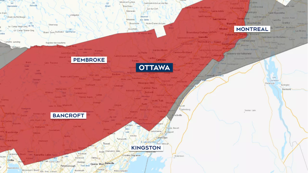 Freezing Rain Warning Issued for Ottawa and Gatineau