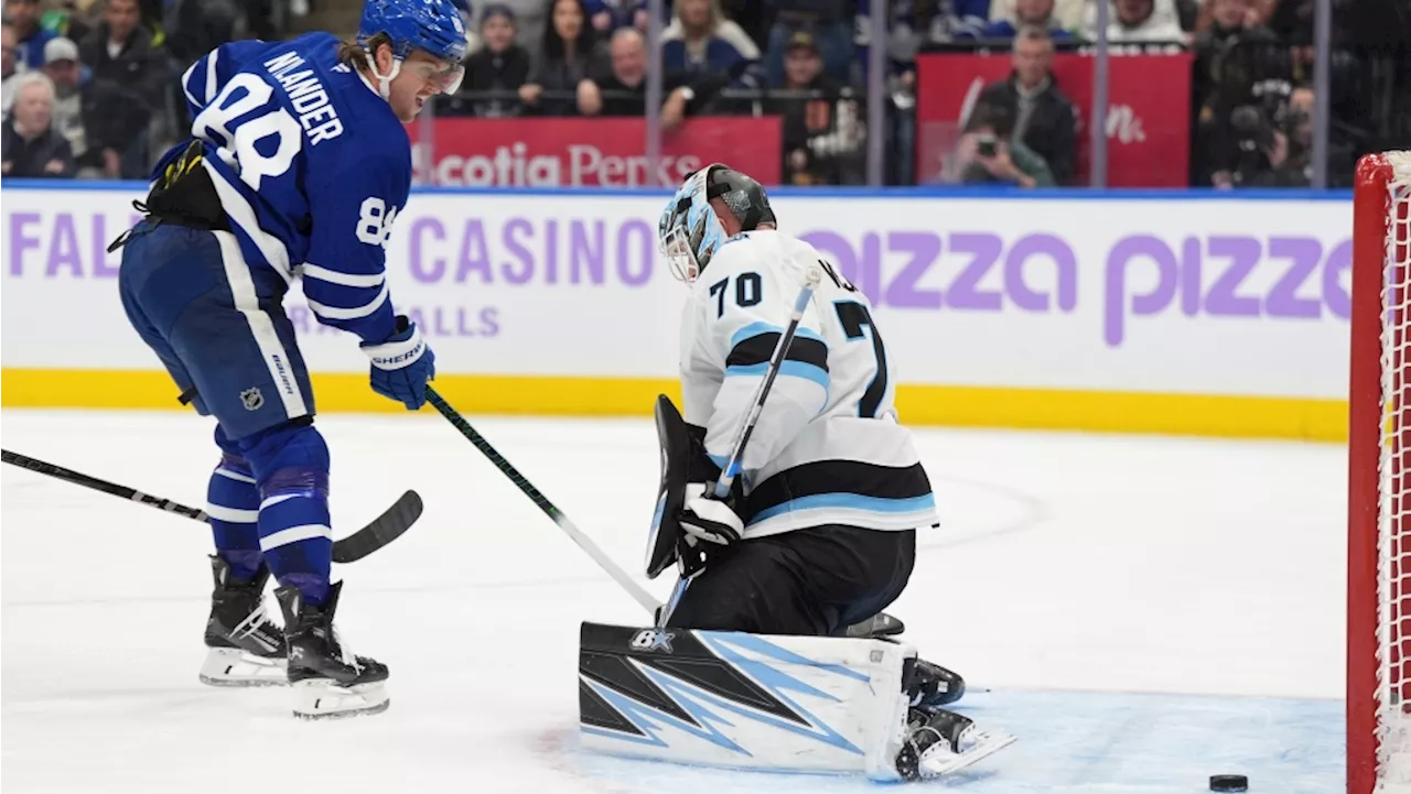 Marner leads the Maple Leafs on a special night for the Nylander brothers