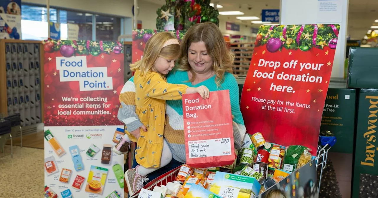 Lanarkshire Tesco stores taking part in annual Winter Food Collection