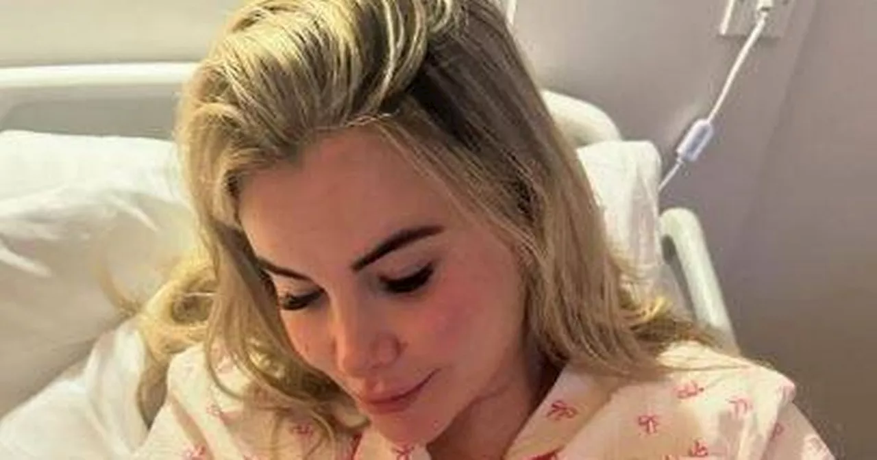 TOWIE's Georgia Kousoulou gives birth to baby girl and shares unusual name